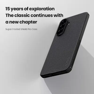 Picture of For Samsung Galaxy A36 5G NILLKIN Super Frosted Shield Pro Dual Protective Material PC and TPU Bumper Protective Case Anti-Fingerprint Matte Texture Back Cover