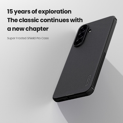 Picture of For Samsung Galaxy A56 5G NILLKIN Super Frosted Shield Pro Dual Protective Material PC and TPU Bumper Protective Case Anti-Fingerprint Matte Texture Back Cover