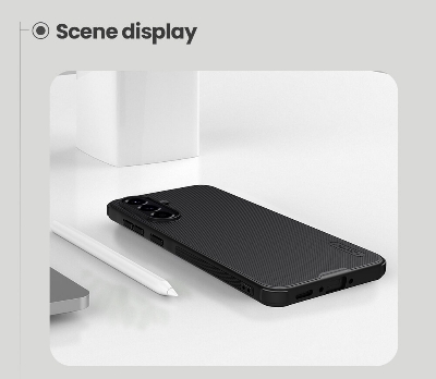 Picture of For Samsung Galaxy A56 5G NILLKIN Super Frosted Shield Pro Dual Protective Material PC and TPU Bumper Protective Case Anti-Fingerprint Matte Texture Back Cover
