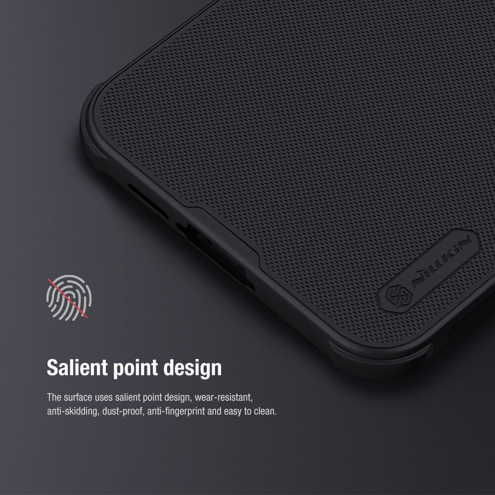 Picture of For Samsung Galaxy A55 5G NILLKIN Super Frosted Shield Pro Dual Protective Material PC and TPU Bumper Protective Case Anti-Fingerprint Matte Texture Back Cover