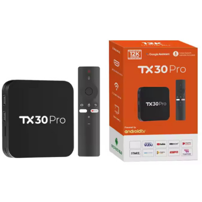 Picture of TX30 Pro 16GB 256GB Android TV Box with Allwinner H616 12K 3.2G WIFI Voice Remote Smart Android TV Box