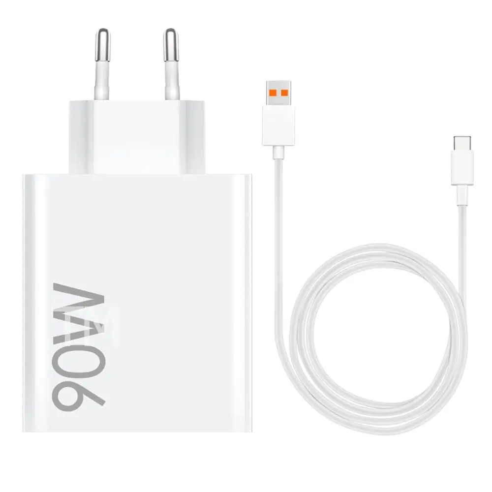 Picture of 45W Fast Charger with USB C Cable 1m for XiaoMi Redmi Note 15 14 5G 14 Pro, Turbo Charger for Xiaomi Pad 6 5 Redmi Note 14 13 12S 12 POCO Pad M6 Mi 10T Pro Lite Redmi 15 5G Redmi 15C POCO M7