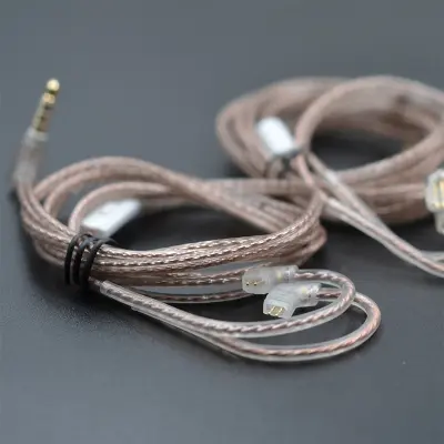 Picture of KZ Original Cable High-Purity Copper Twist Earphone Wire 3.5mm Cable For ZS3 ZS4 EDX ZSN ZSN Pro ZSN Pro X ZST ASX EDX ZSX CA4 C12 C16 ZAX C10