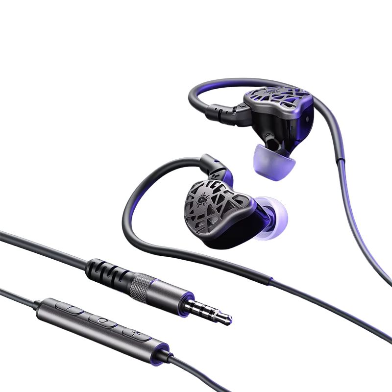 Picture of PLEXTONE G31 Venom Gaming Headphones, In-Ear Headphones, Sports Headphones, HIFI Bass Headphones, 5th Generation Tracker Speakers, Earhook Headphones, Monitor headphone