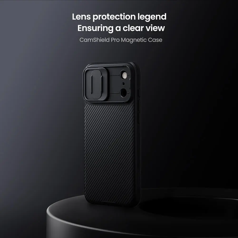 Picture of Nillkin CamShield Pro Case For iPhone 17 Pro Max 6.9 inches Phone Case CamShield Pro Case with Slide Camera Cover For iPhone 17 Pro Max 6.9'' Phone Case