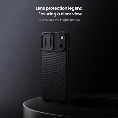 Picture of Nillkin CamShield Pro Case For iPhone 17 Pro Max 6.9 inches Phone Case CamShield Pro Case with Slide Camera Cover For iPhone 17 Pro Max 6.9'' Phone Case