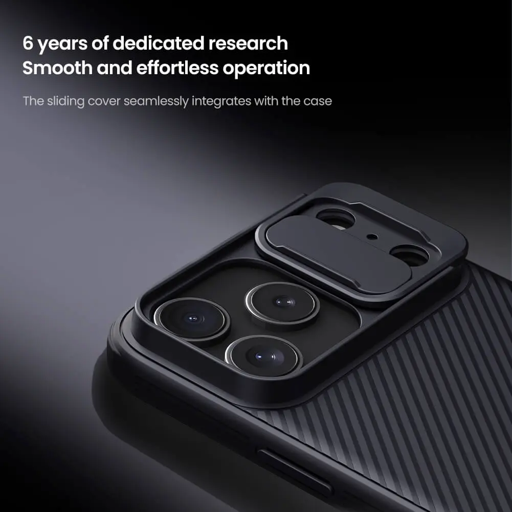 Picture of Nillkin CamShield Pro Case For iPhone 17 Pro Max 6.9 inches Phone Case CamShield Pro Case with Slide Camera Cover For iPhone 17 Pro Max 6.9'' Phone Case