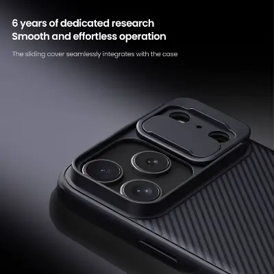 Picture of Nillkin CamShield Pro Case For iPhone 17 Pro Max 6.9 inches Phone Case CamShield Pro Case with Slide Camera Cover For iPhone 17 Pro Max 6.9'' Phone Case