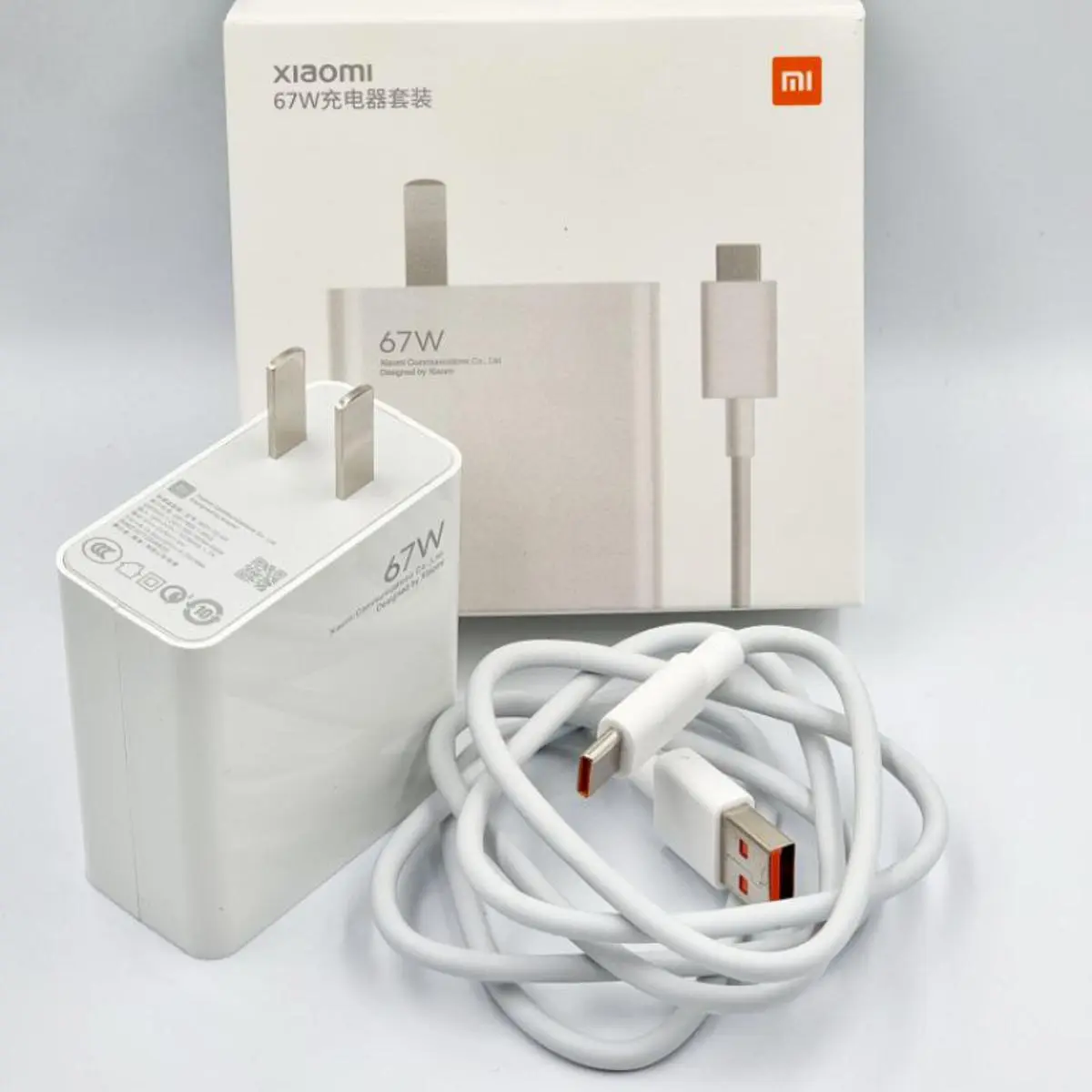 Picture of Xiaomi 67W Fast Charger Mi 14 13T 12T 13 Ultra Pro Redmi Note 12 11 13 Pro Poco X5 F5 Pro USB Charger Type C Cable