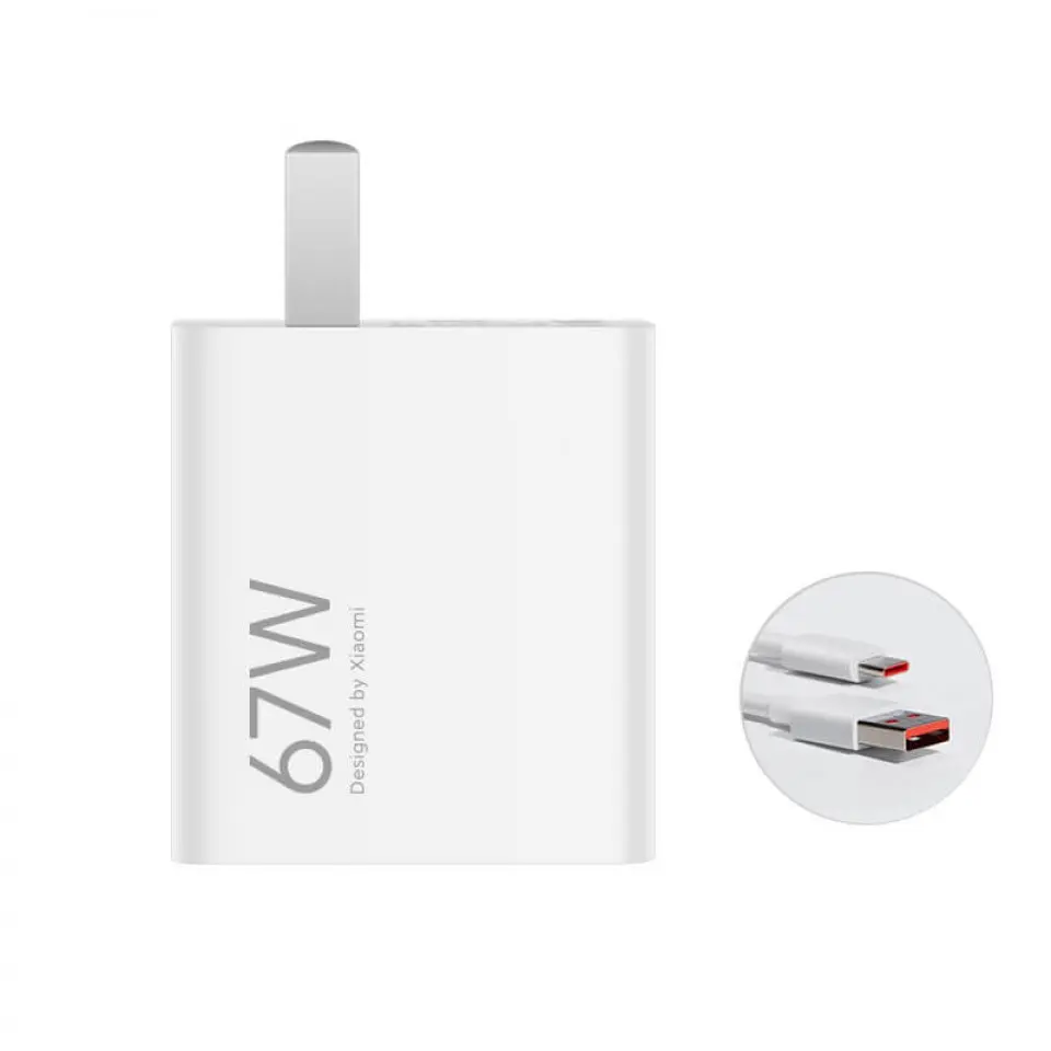 Picture of Xiaomi 67W Fast Charger Mi 14 13T 12T 13 Ultra Pro Redmi Note 12 11 13 Pro Poco X5 F5 Pro USB Charger Type C Cable