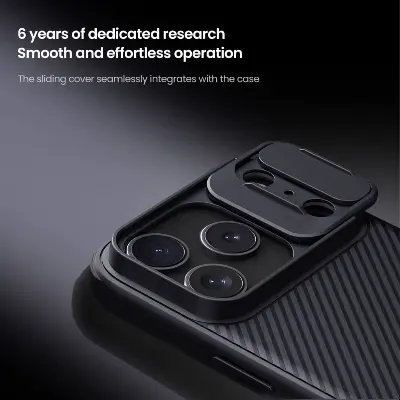 Picture of Nillkin CamShield Pro Case For iPhone 17 Pro 6.3 inches Phone Case CamShield Pro Case with Slide Camera Cover For iPhone 17 Pro 6.3'' Phone Case