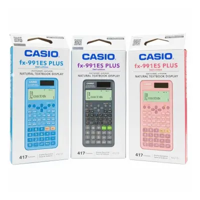 Picture of FX-991es plus (14 days return warrenty)(2nd Edition),(Thailand Variant), Scientific calculator Engineering best quality premium-ssc hsc engineering-black , pink ,yellow