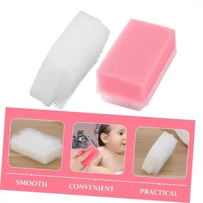 Picture of Children Kid Body Cleaning Bath Brush Soft Sponge,silicon,Scrub Brush Sterile Deep Cleaning Scrub Brush,Sensory Brush for Autism and Tactile Sensory Stimulation