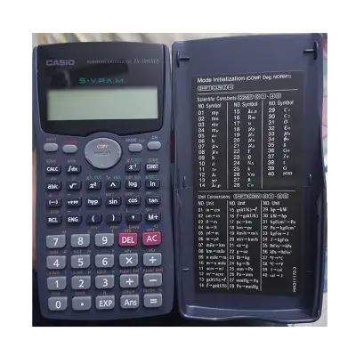 Picture of FX 100MS Scientific Calculator, Calculator (1st edition)(thailand variant)l– 300 Functions  – Non-Programmable – Exam Use Model, Calculator for students