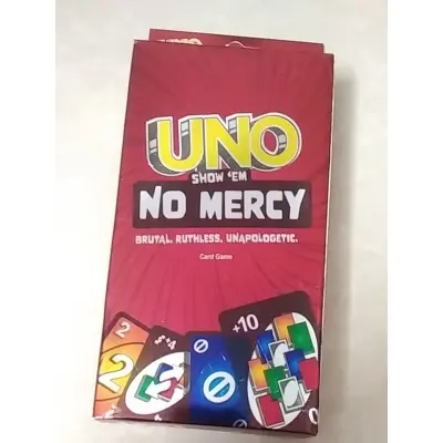 Picture of UNO playing cards NO MERCY foreign trade playing cards English version cards poker cards spot