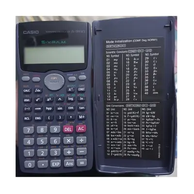 Picture of FX 100MS Scientific Calculator, Calculator (1st edition)(thailand variant)l– 300 Functions  – Non-Programmable – Exam Use Model, Calculator for students