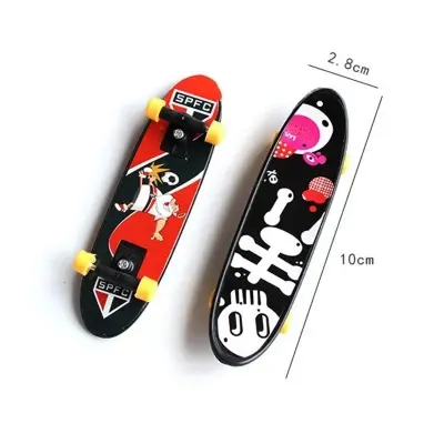 Picture of Creative Printing Professional plastic Finger Skateboard Mini Finger Boards Skate Truck Finger Skateboard For Kid Toys 3pcs