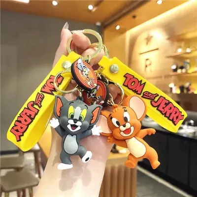 Picture of Tom Cute Anime Cartoon Pendant Doll Bag Car KeyChain Pendant