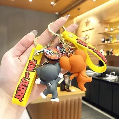 Picture of Tom Cute Anime Cartoon Pendant Doll Bag Car KeyChain Pendant