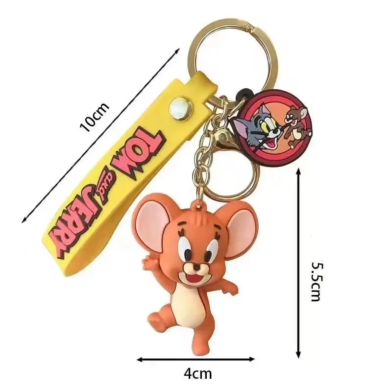 Picture of Tom Cute Anime Cartoon Pendant Doll Bag Car KeyChain Pendant