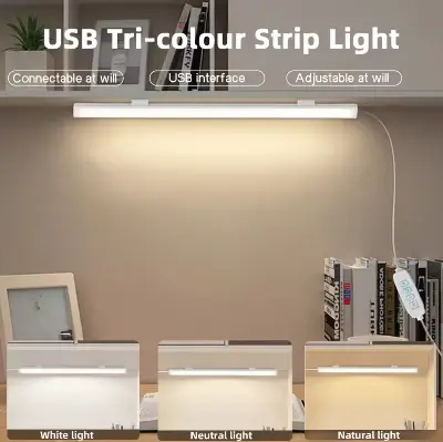 Picture of 5V USB LED Desk Lamp Hand Switch Table Lamp Children Study Room LED Under Cabinet Kitchen Lights