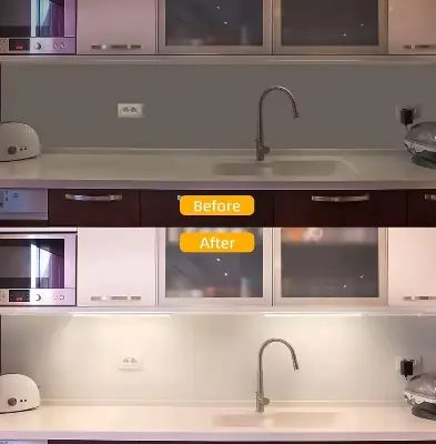 Picture of 5V USB LED Desk Lamp Hand Switch Table Lamp Children Study Room LED Under Cabinet Kitchen Lights