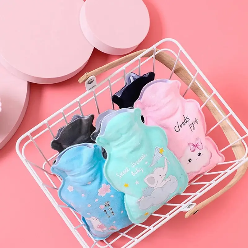 Picture of Lovely Hand Mini Hot Water Bottles Portable Hand Warmer Pocket Hand Feet Hot Water Bags