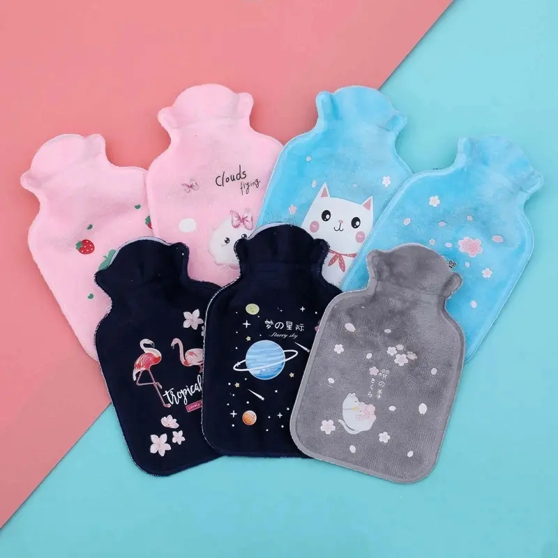 Picture of Lovely Hand Mini Hot Water Bottles Portable Hand Warmer Pocket Hand Feet Hot Water Bags