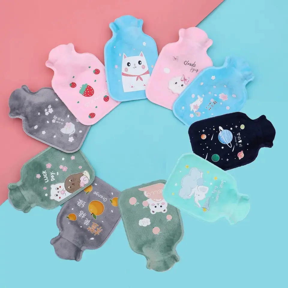 Picture of Lovely Hand Mini Hot Water Bottles Portable Hand Warmer Pocket Hand Feet Hot Water Bags