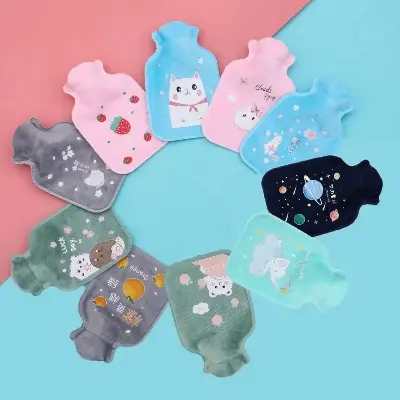 Picture of Lovely Hand Mini Hot Water Bottles Portable Hand Warmer Pocket Hand Feet Hot Water Bags