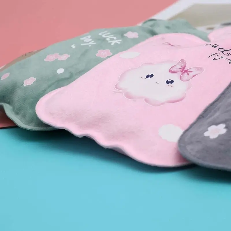 Picture of Lovely Hand Mini Hot Water Bottles Portable Hand Warmer Pocket Hand Feet Hot Water Bags