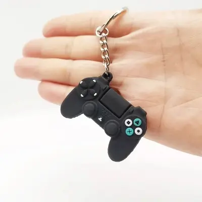 Picture of Creative Video Game Handle Keychain Joystick Model Key Chain Ring