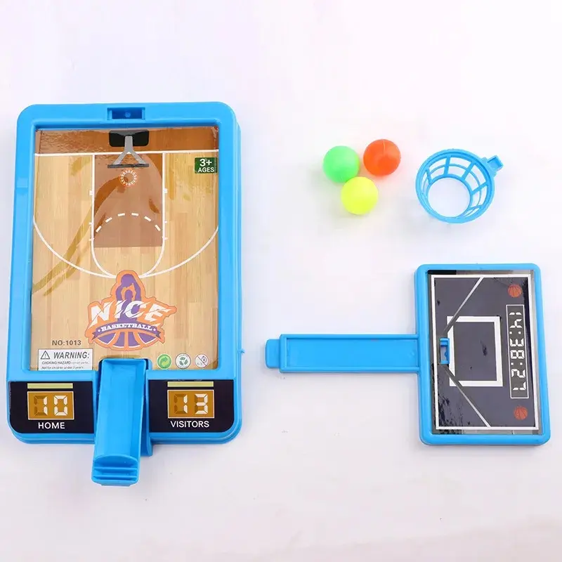 Picture of New Shooting Game Machine Mini Basketball Rack Shooting Machine Parent-child Interaction Children Indoor Leisure Educational Toy Multicolor