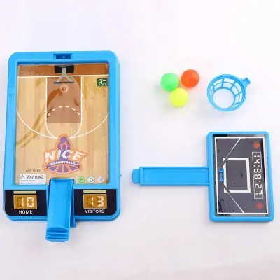 Picture of New Shooting Game Machine Mini Basketball Rack Shooting Machine Parent-child Interaction Children Indoor Leisure Educational Toy Multicolor