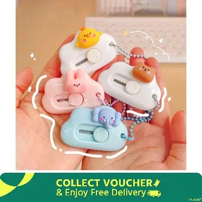 Picture of Cute Cloud Cartoon Mini Pocket Cutter School Craft