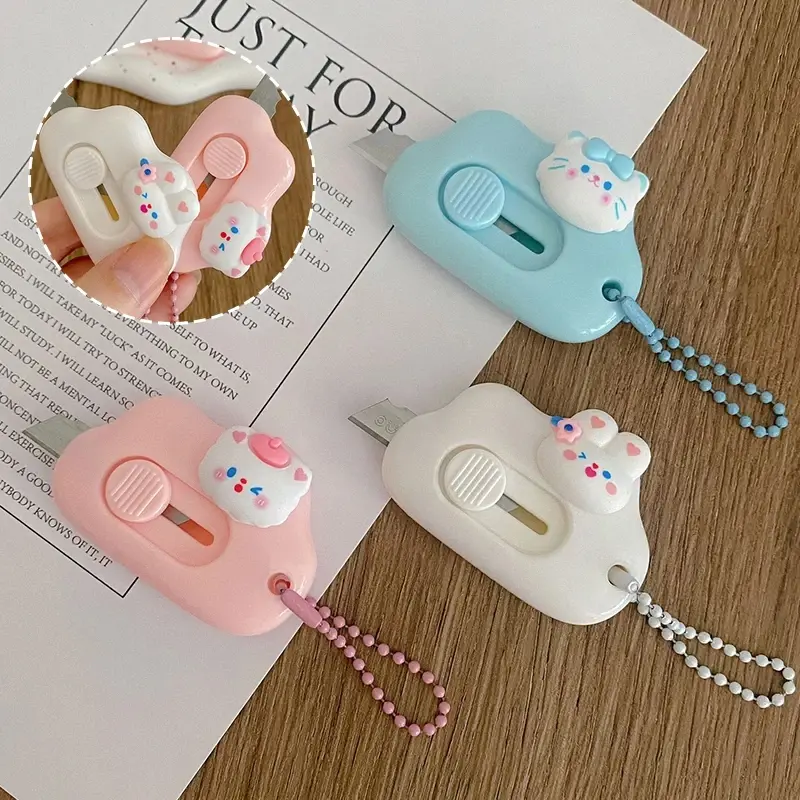 Picture of Cute Cloud Cartoon Mini Pocket Cutter School Craft