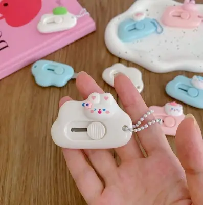 Picture of Cute Cloud Cartoon Mini Pocket Cutter School Craft