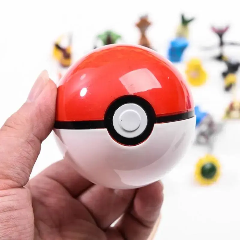 Picture of 1Pc Pokeball + 1pc Free Random Pokemon Figures Inside Anime Action & Toy Figures