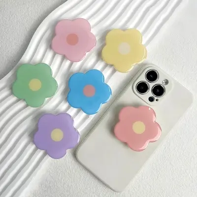 Picture of Colorful Flowers Phone Grip Holder Socket For Phone