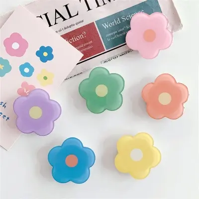 Picture of Colorful Flowers Phone Grip Holder Socket For Phone