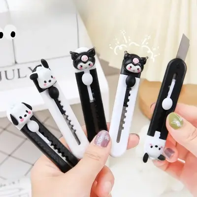 Picture of 1Pcs Cartoon Cute Dog Art Mini Student Paper Cutter Letter Opener Box Cutter