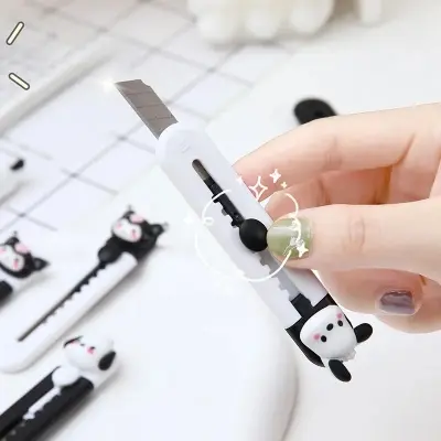 Picture of 1Pcs Cartoon Cute Dog Art Mini Student Paper Cutter Letter Opener Box Cutter