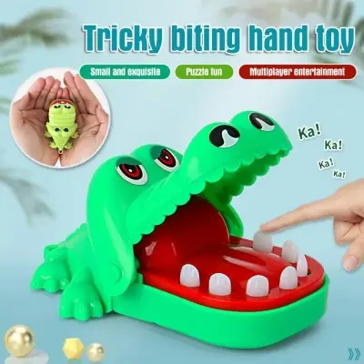 Picture of Hand Pulling Teeth Funny Crocodile Teeth Dentist Game Creative Tabletop Finger Game Entertaining Unique  Entertainment