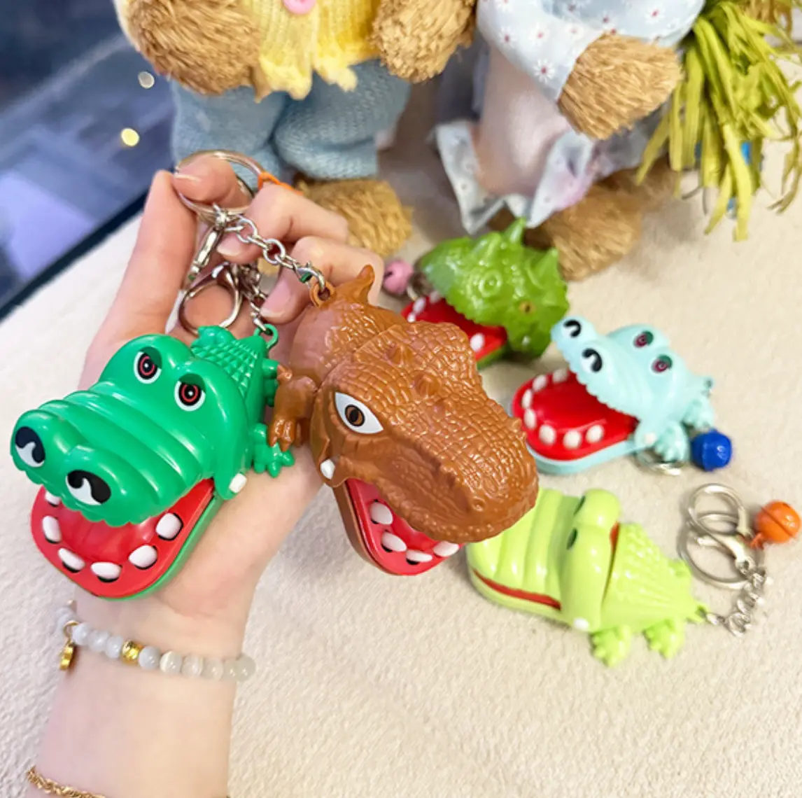 Picture of Hand Pulling Teeth Funny Crocodile Teeth Dentist Game Creative Tabletop Finger Game Entertaining Unique  Entertainment