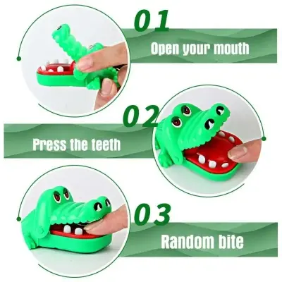 Picture of Hand Pulling Teeth Funny Crocodile Teeth Dentist Game Creative Tabletop Finger Game Entertaining Unique  Entertainment