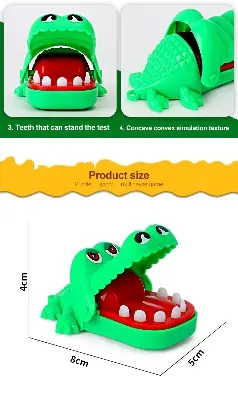 Picture of Hand Pulling Teeth Funny Crocodile Teeth Dentist Game Creative Tabletop Finger Game Entertaining Unique  Entertainment