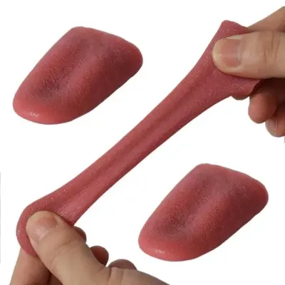 Picture of Funny Magic Realistic Fake Tongue Jokes Prank Magic Tricks Halloween Magician