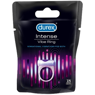 Picture of Durex Intense Vibe Ring for extra pleasure for women | Compatible with condoms & lubes(Multicolor)