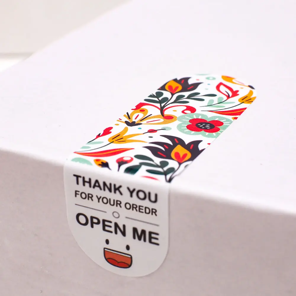 Picture of 20 pcs Thank You for Sealing Label Gift Food Packaging Sticker Holiday Wedding Decoration