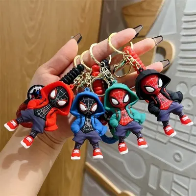 Picture of Marvel Spider Man Keychain Decoration Car Key Bag Keyring
